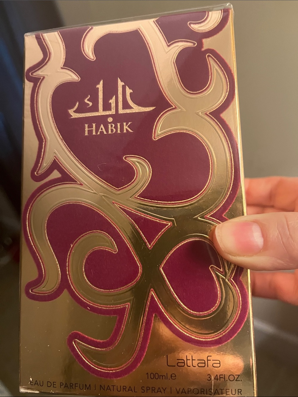 Habik Body Oil & Moisturizer — Deep Pink & Gold